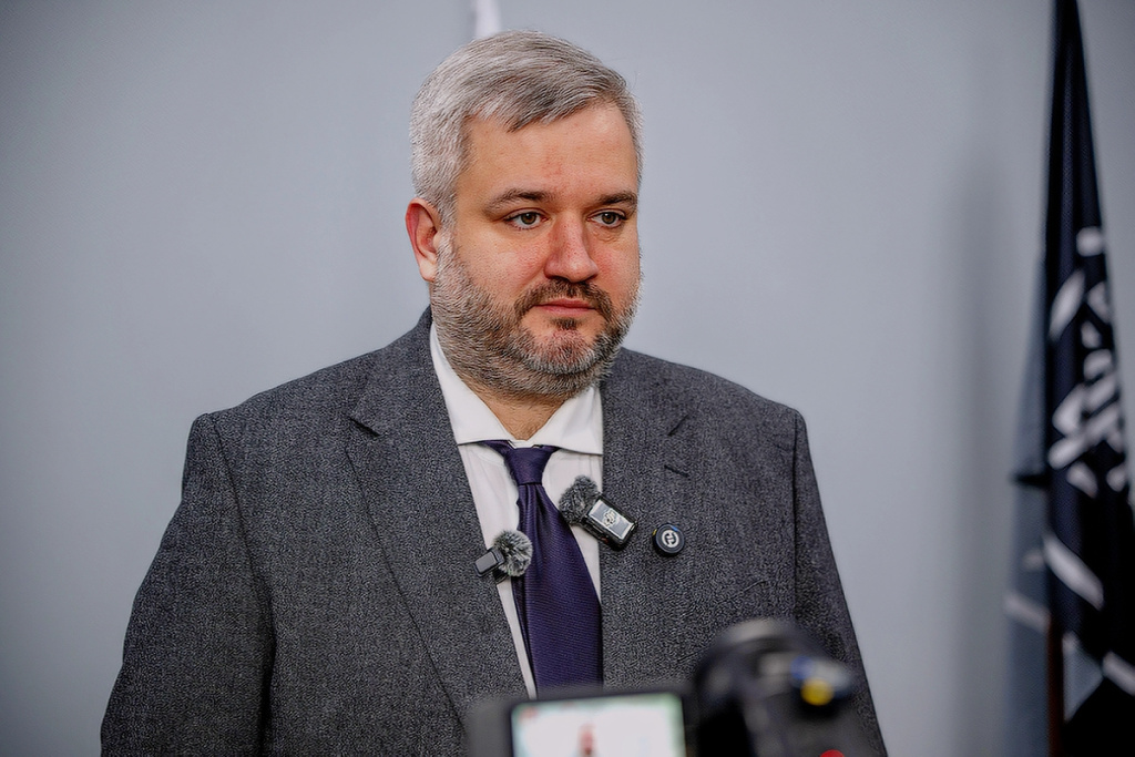 Директор ФРП ДНР на открытие новой лавы на шахте "Горняк-95"