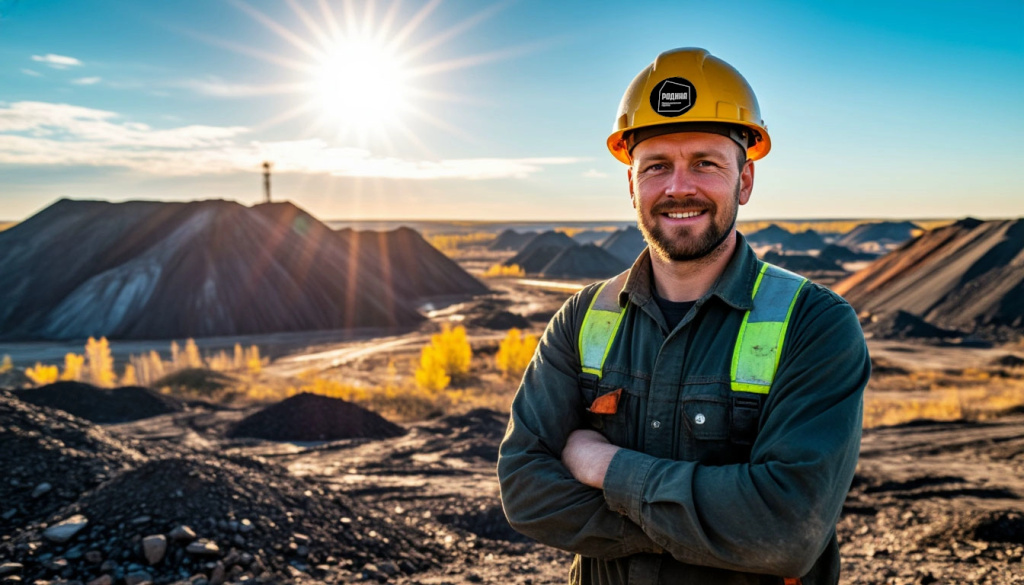 Шахтер в Донбассе