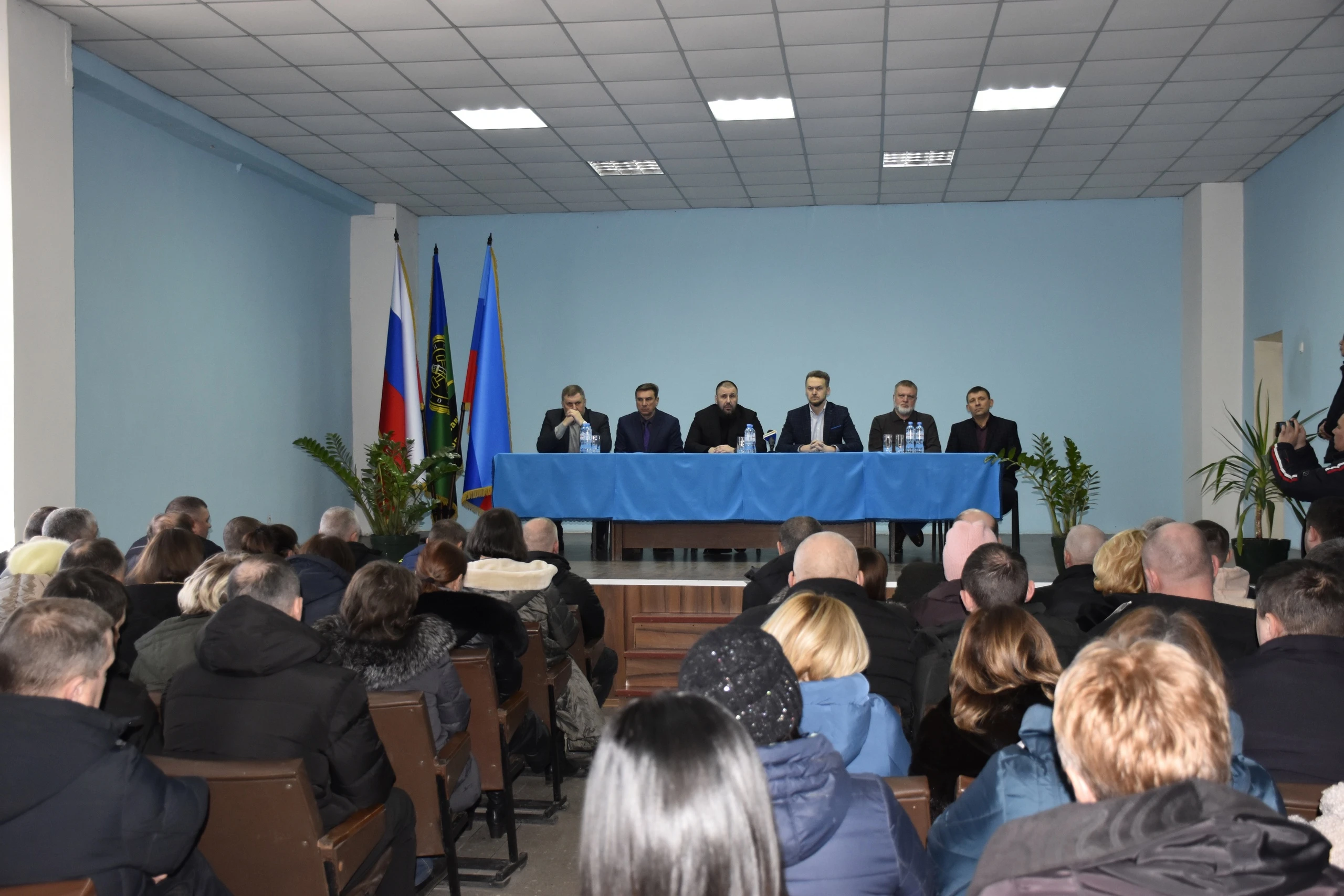 Акционер АО «Промышленная группа «Родина» Александр Клименко пообщался с коллективом шахты «Белореченская»